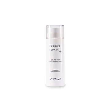 Barrier Repair Gel to Milk Cleanser